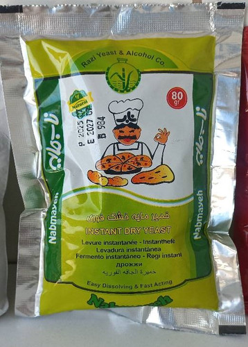 خمیرمایه ناب ساشه ۸۰ گرم